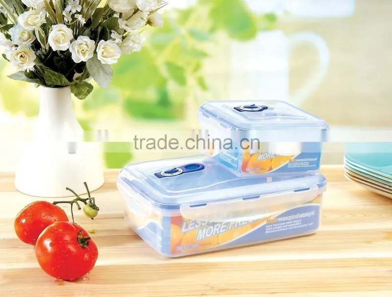 square air release container foldable storage box