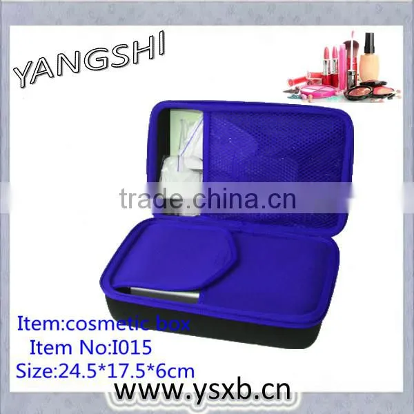 new arrival handmade cosmetic box with fancy design cosmetic carrying cases