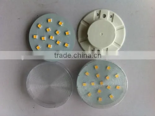 New design aluminum 2835smd 8w led gx53 lamp cabinet light