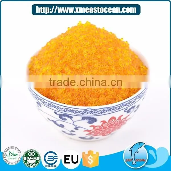 Frozen yellow seasoned flying fish tobiko roe