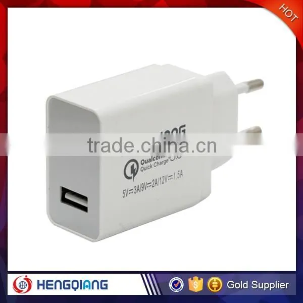 Europe Standard Free Smart Phone USB Charger Universal Smart Phone Charger For iPhone, USB Wall Charger for Mobile Phone