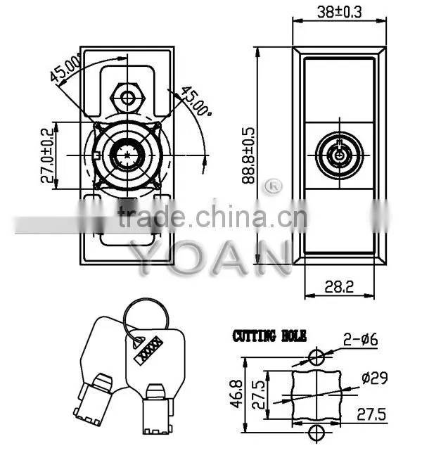 Tubular key and tubular candy machine locks