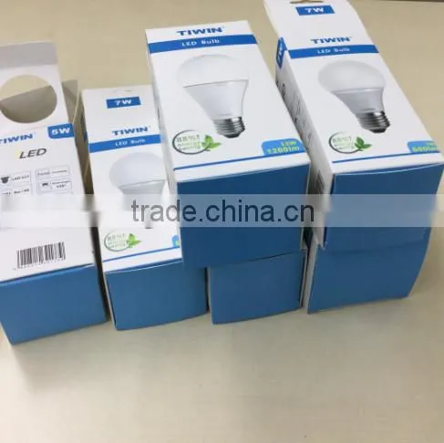 HIGH QUALITY 5700k E27 7W led E27 light bulb CE ROHS TUV&GS
