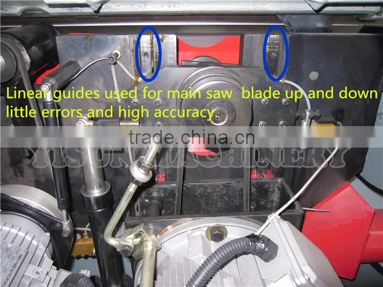 CNC-32 Horizontal table saw Automatic panel saw machine Altendorf Type sliding table PLC Control with touch screen