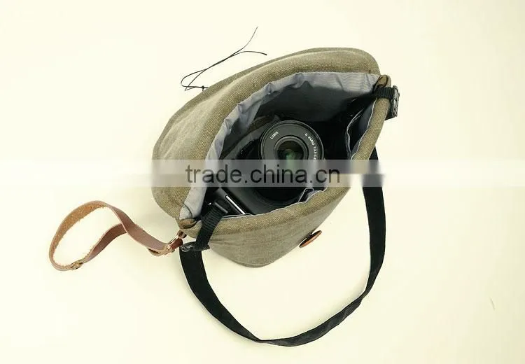 Vintage Canvas Mini Pouch