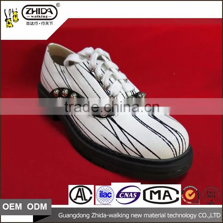 Fashion rubber material shoe soles for men with customized size