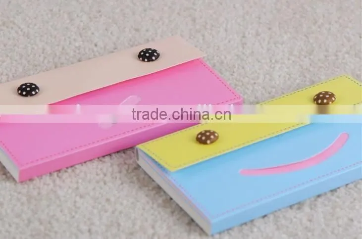 Mini book with buttons