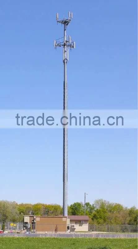 Antenna mounting pole