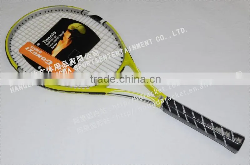 Men tennis racket with plastic bags in China factory OEM