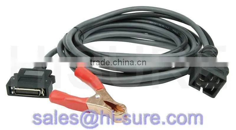 6P connector to Battery cable DB15P for chrysler diagnostic tool
