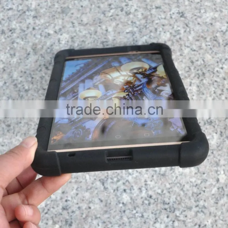 Drop resistance silicone rugged protective case with hand strap for Huawei MediaPad 8 inch M2 803L/801W tablet cover case
