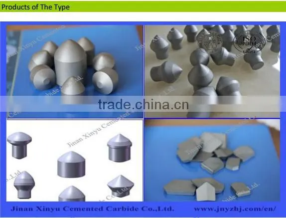 Coal Minner Tungsten Carbide Buttons for Milling Cutter