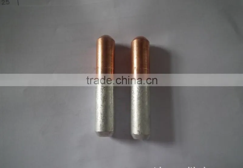 Aluminum- Copper Electric Connecting Tube / Aluminum Ferrule Connector