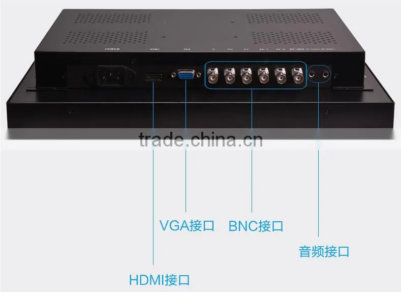 17"19"22"26"32"42"47"55" LCD hd-sdi cctv test monitor with HDMI in and out