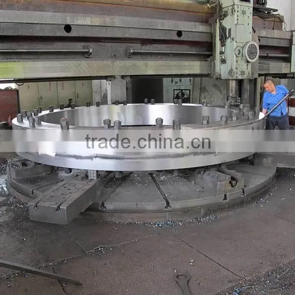 Riding ring for rotary kiln