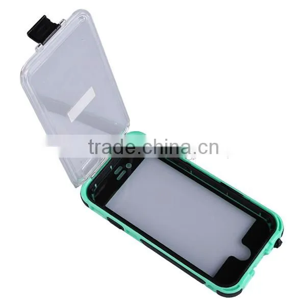 5.5" Waterproof Shockproof Case for iPhone 6 6S 6 Plus Case With Fingerprint Touch ID