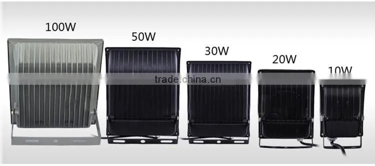Mingshuai LED flood lights outdoor lighting IP65 waterproof TUV CE and RoHS approved