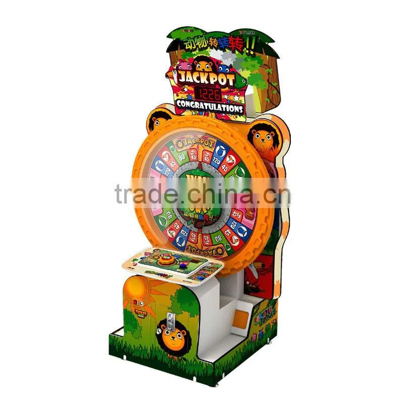 Animals party lottery coin operated game machine