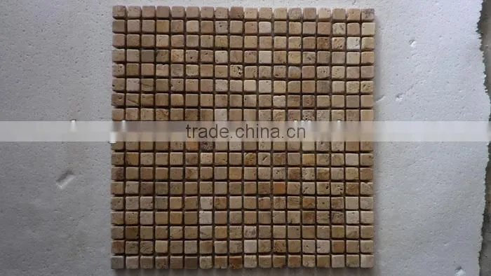 3D packling marble mosaic wall tile