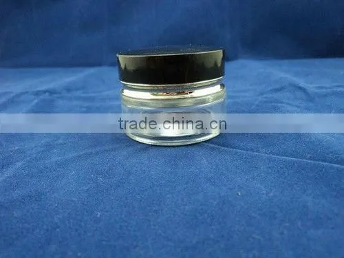 25ml glass skin care cream packing jar
