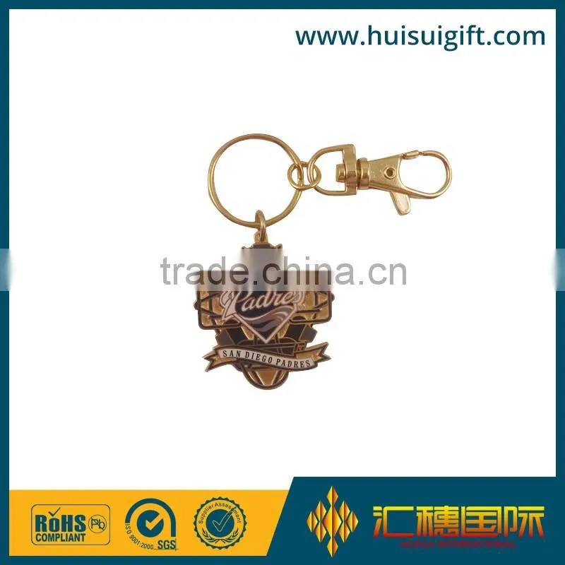 high quality promotional zinc alloy keychain