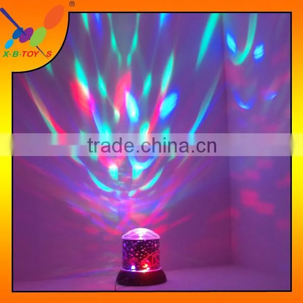 New LED Colorful Rotating Projection Night Light Beautiful Projector Lamp