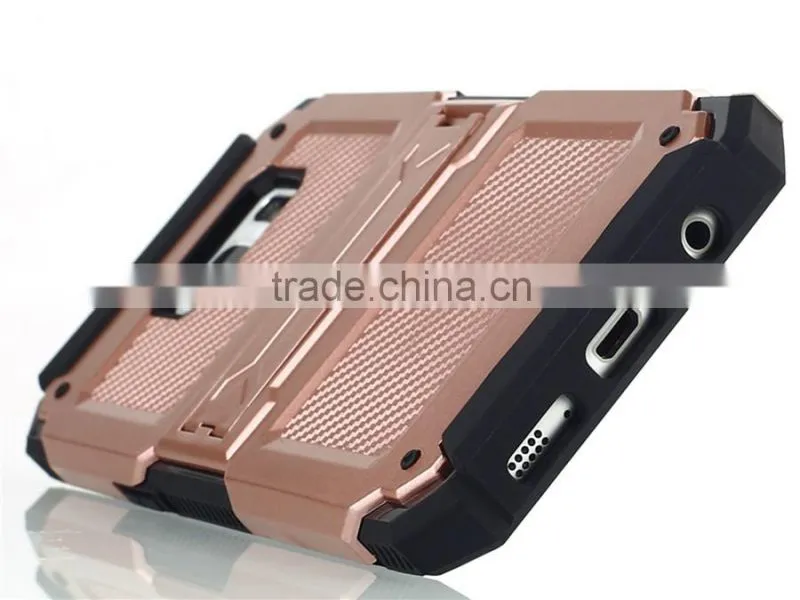 Newest 2 in 1 Hybird TPU+PC Hard Back Cover Case for iPhone 6 6s 6s Plus Samsung S7 S7 Edge Note 7 Armor Shockproof Cases