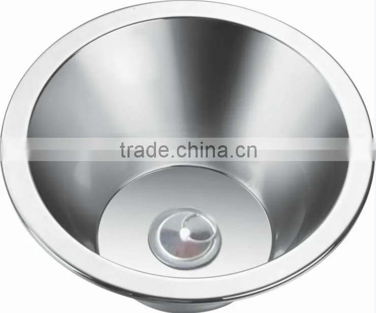 Yacht,Boat ,Train and Public Mobile Toilet Used Stainless Steel Round Hand Wash Basin Kitchen Sink GR-Y531A