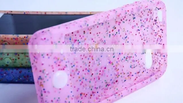 Silicone beautiful crystal phone cover mobile phone case