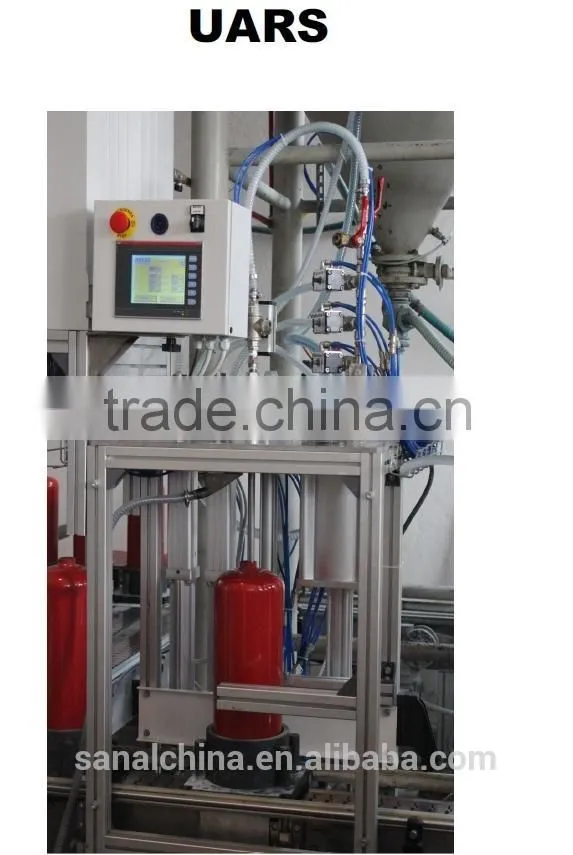 fire extinguisher foam filling machine WITH UARS