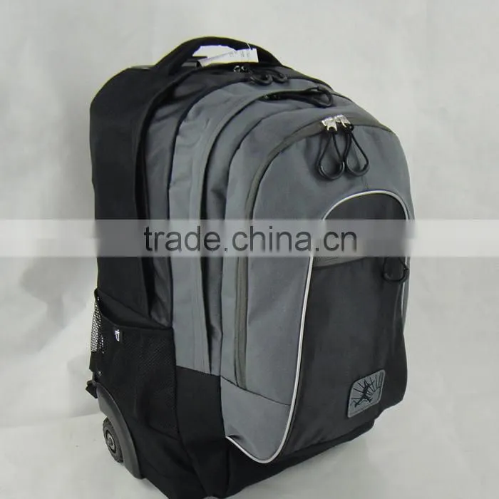 Durable Wheeled Backpack Travel Rolling Backpack