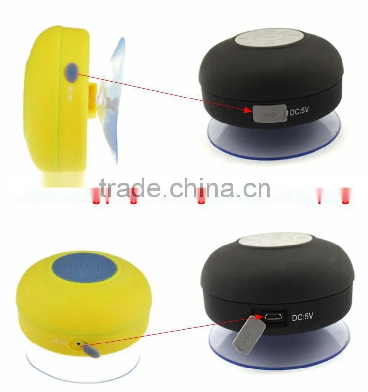 Wireless Waterproof Bluetooth Speaker with Led Light BTS-06 mini bluetooth speaker