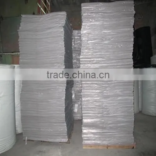 Non-woven fiber insole sheet for making shoes
