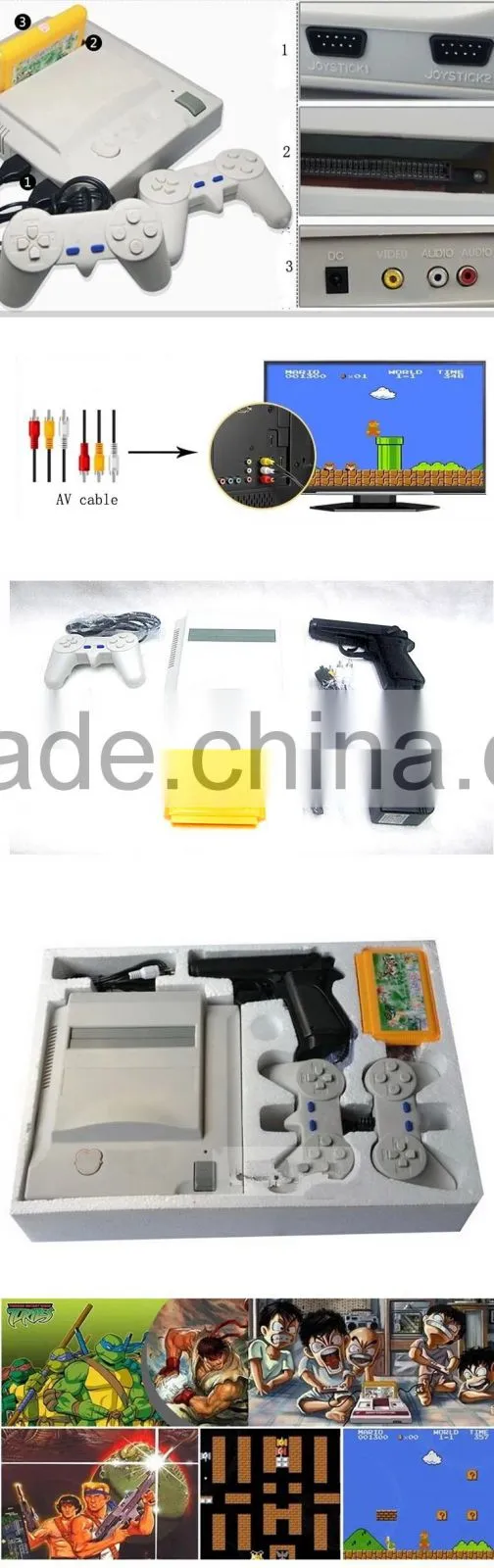 Hot Sell Original 8 bit video games console player