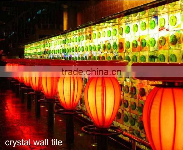 JC005 building material of colored crystal XuanWu wall brick