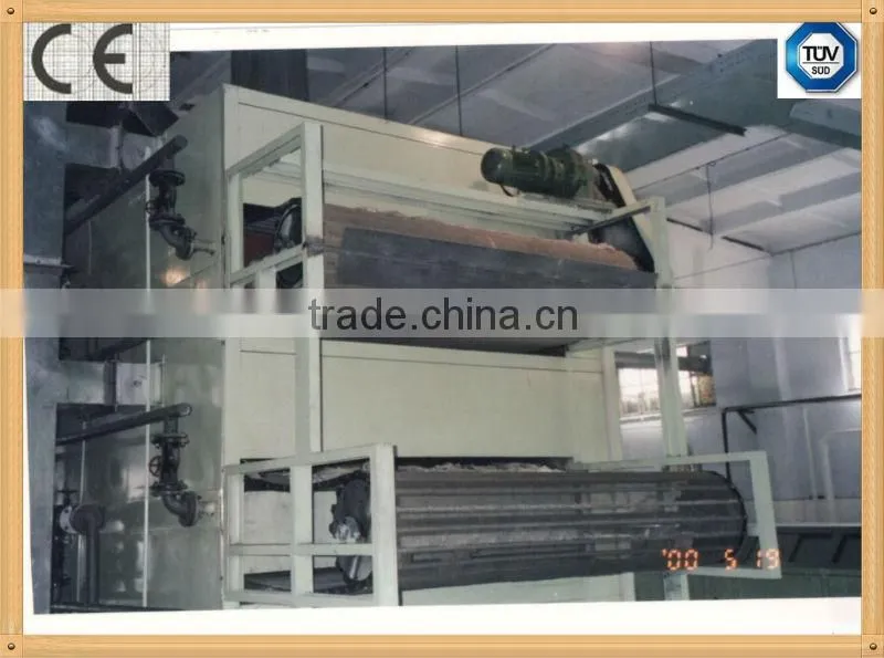 Mango mesh-belt dryer for foodstuff industry