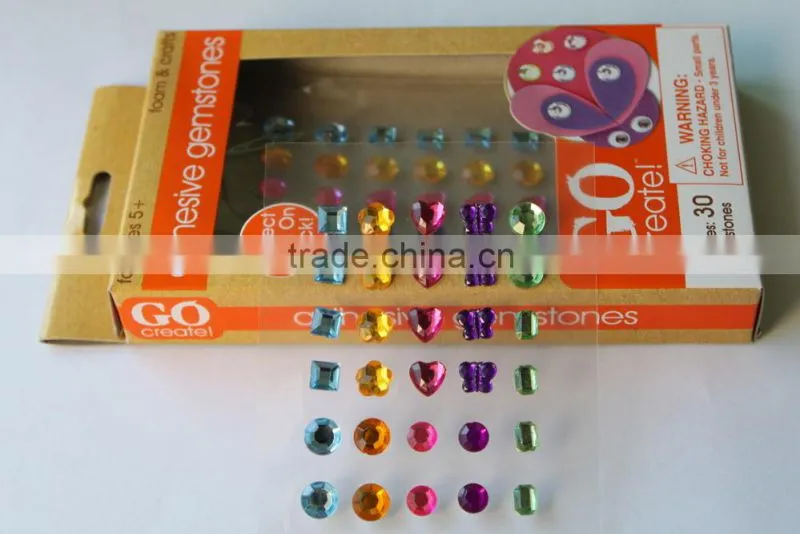glitter rhinestones self adhesive number custom sticker sheet