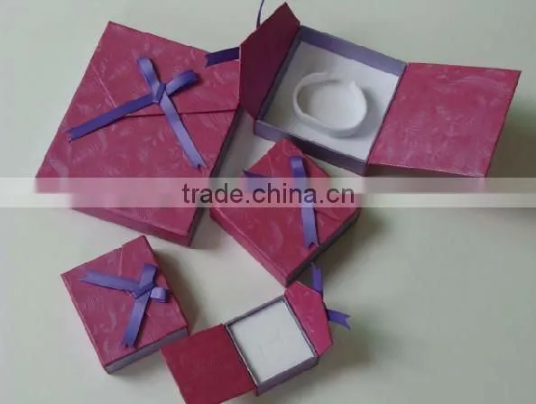 foldable paper jewelry box