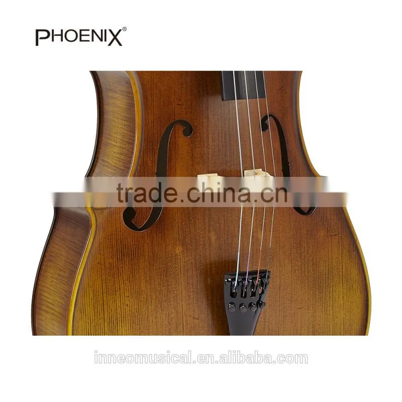 High Grade Flamed Maple Cello With Good Quality