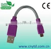 USB2.0 charging cable am to 5p mini usb cable