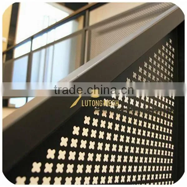 Architectural decorative perforated metal sheet mesh