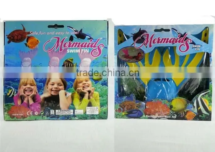 New Arrival scuba diving flipper mermaid tail swim monofins for children