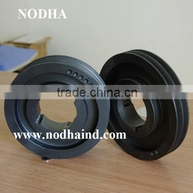 V belt pulley DIN 2211, taper lock pulley, double groove V pulley