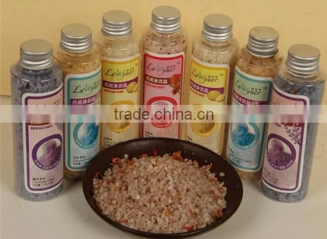 natural leaf handmade essencial oil soap set, bath salt spa gift set