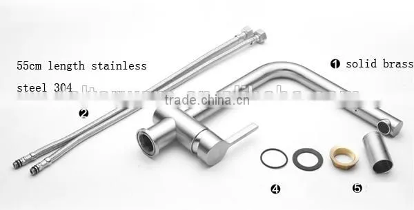 Double Lever Kitchen Mixers, American European Design Faucet, Kitchen Tap