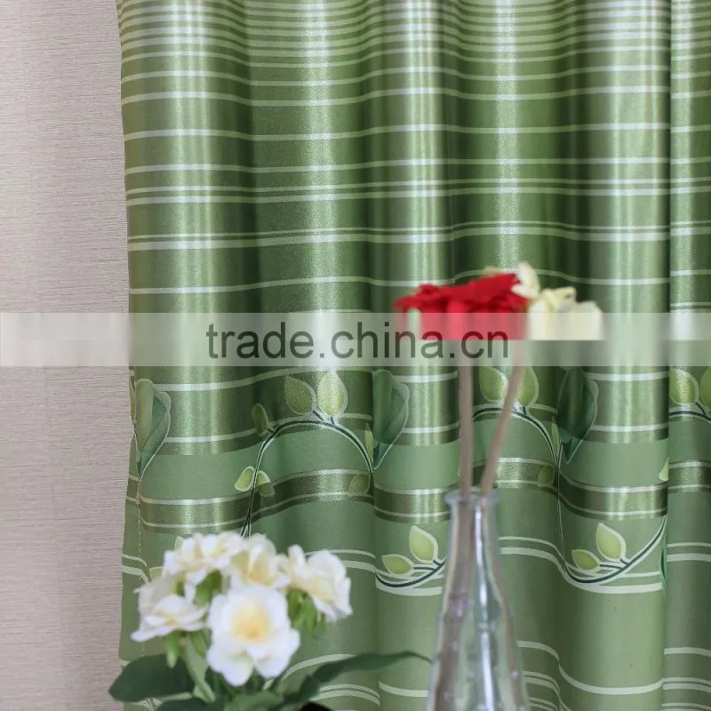2016 summer color blackout curtain ,luxury polyester fabric twill for living room
