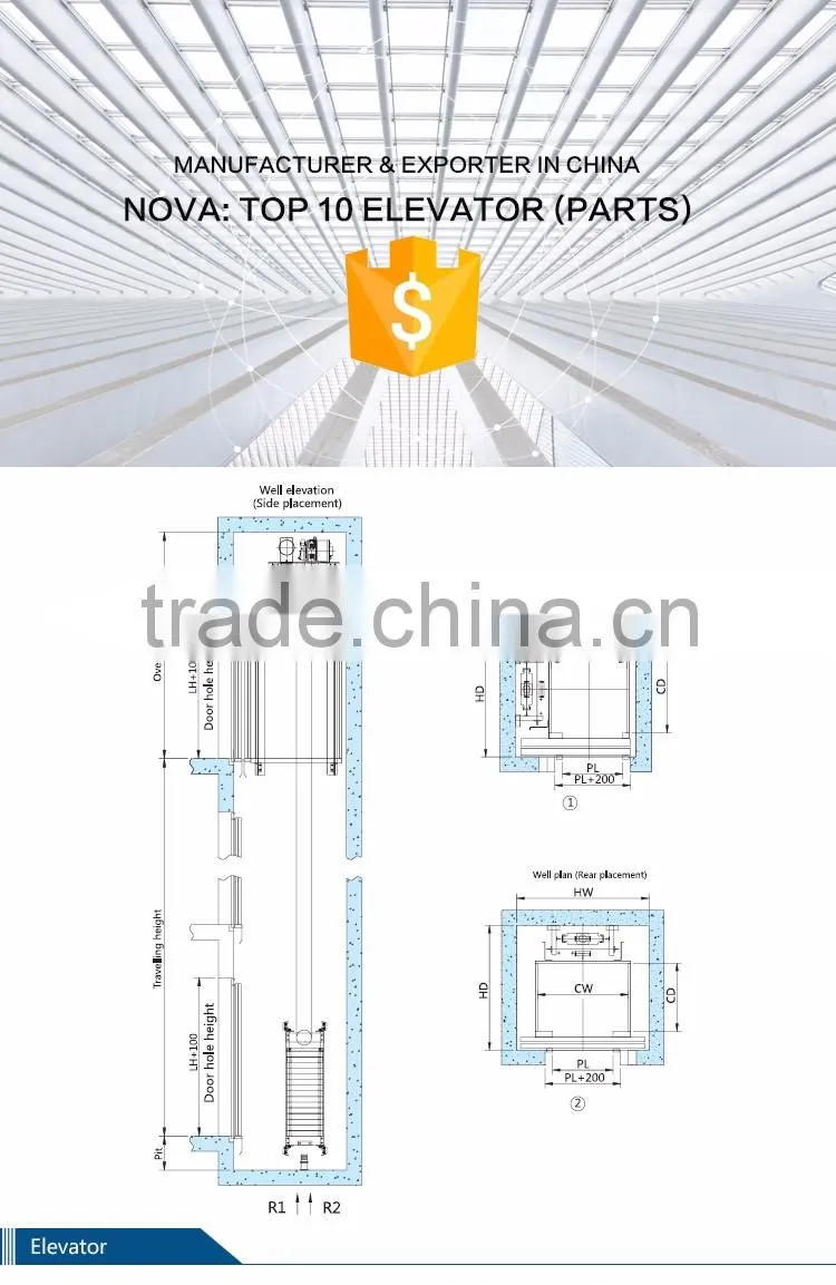 commercial superior durable lift elevator
