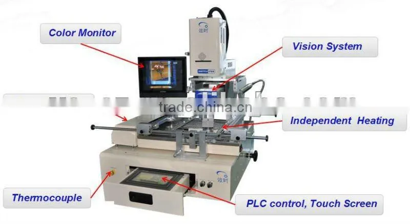 Laptop bga repairing with highly vision system(SV550)