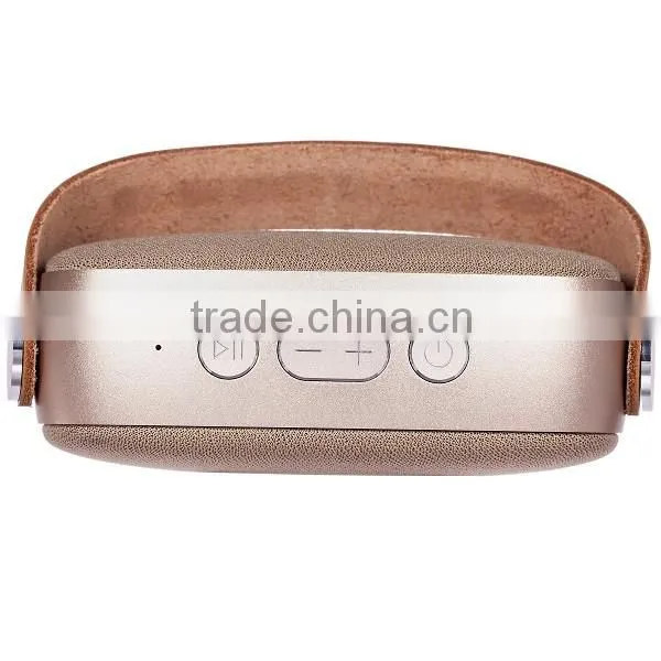 2016 Portable Stylish Waterproof Wireless High-end Fabric Mini Bluetooth Speaker with CE/FCC/ROHS Certificate