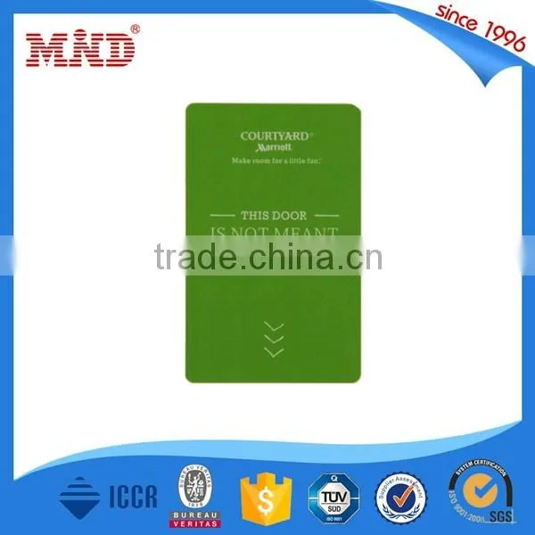 MDH146 Plastic NFC rfid magnetic stripe hotel key card